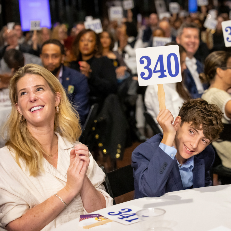 Raffle attendees during a A Time to Shine 2025